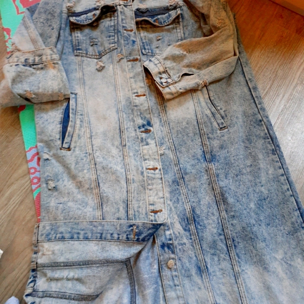 Full Length Denin Jacket